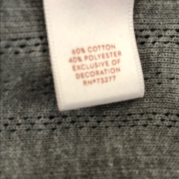 Lauren Conrad gray peplum top XXL - Picture 3 of 4